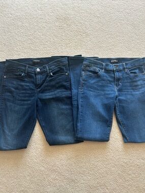 Express Barely Boot Women’s Jeans Size 8 Bundle of 2